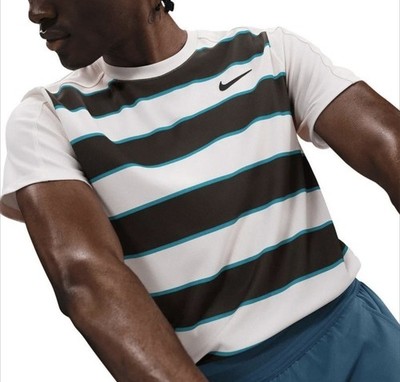 Nike Carlos Alcaraz 2025 French Open Tennis Shirt FZ6934-110 Men's