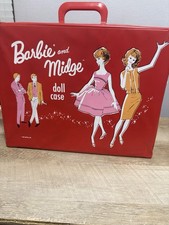 VINTAGE 1963 BARBIE and MIDGE DOLL CASE Case Only