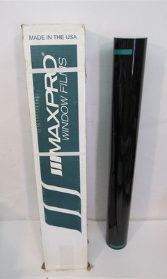 Max Pro Black Max 3 MIL, 30'' x 25' Window Tint