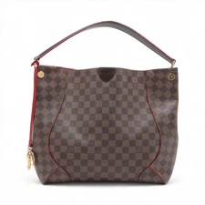 Louis Vuitton Damier Kaisa Hobo N41555 Brown