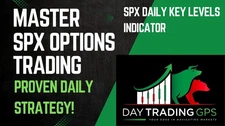 S&P500 SPX Index Daily Key Levels Indicator - Tradingview (Lifetime Access)