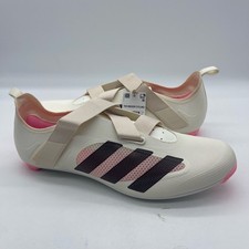 Adidas Indoor Cycling Shoes GX1669 Men's Size 12 White Pink Athletic Cleats