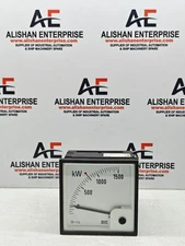 DEIF 0-1500 KW WQ96-X Watt and VAR Meter KW Meter