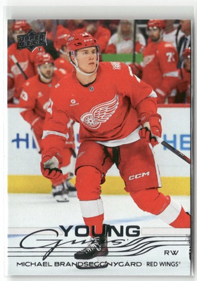 #ad 2025 26 Upper Deck #492 Michael Brandsegg Nygard $2.99