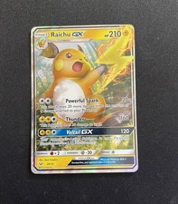Pokemon Raichu GX 29/73 Ultra Rare Shining Legends Holo NM ENGLISH on eBay