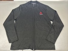 Marriott Hotel International Logo Unisex Full Zip Sweater Jacket Black Medium