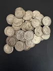 Roosevelt Silver Dimes. Mixed Dates Lot of 50.