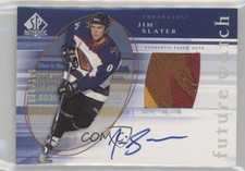2005-06 SP Authentic Future Watch Limited 76/100 Jim Slater #134 Auto 4f5