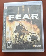 Fear Sony PlayStation 3 Complete in Box with Manual 