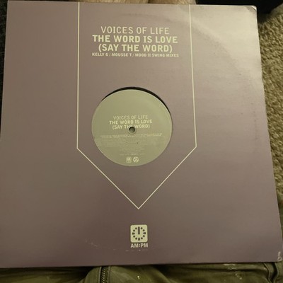 Voices Of Life - The Word Is Love (Say The Word) House / Garage 12  Vinyl Record