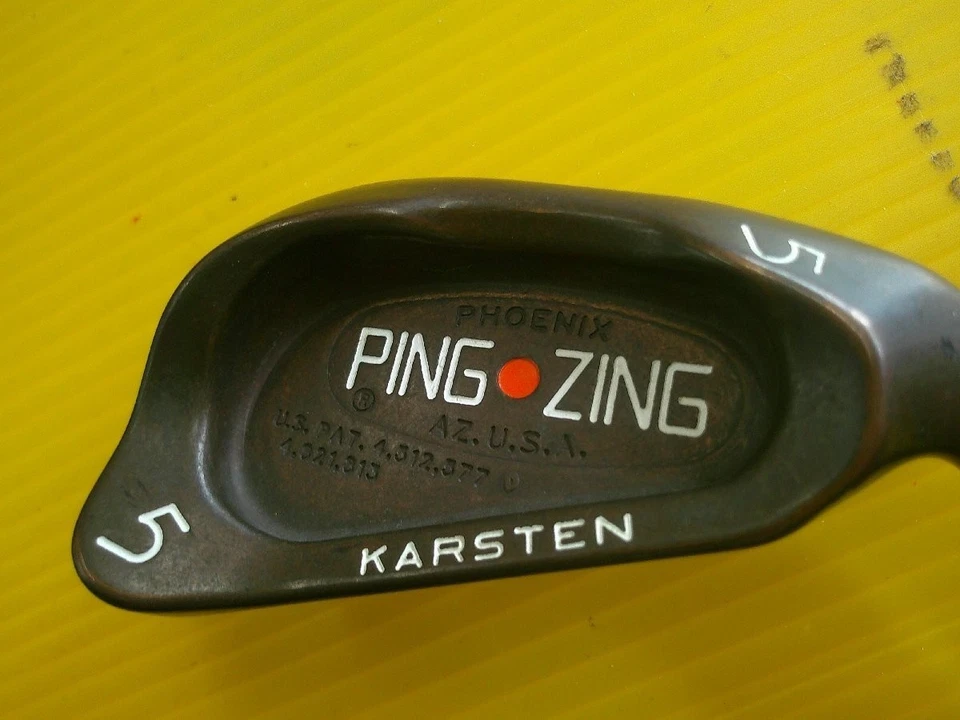 Ping Zing Beryllium Copper Red Dot Iron Set #3-9,W,S (9Clubs) - Image 2 of 4