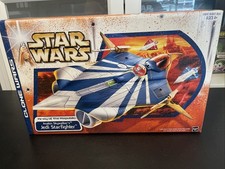 Star Wars Clone Wars 2003 84847 84841 Anakin Skywalker's Jedi Starfighter - MISB