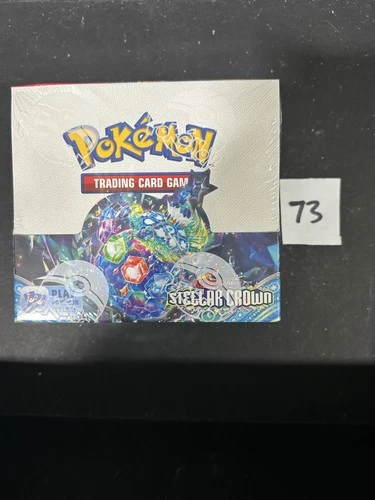 Pokemon Stellar Crown Booster Box 36 packs, New and Sealed