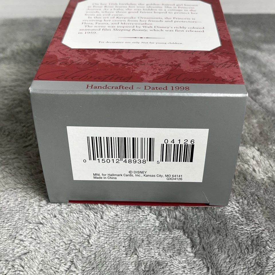 Disney Keepsake Ornament Disney Sleeping Beauty Princess Aurora - Image 4 of 4