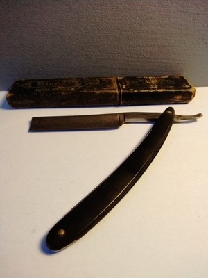H. Boker & Co. King Cutter Razor Vintage, Solingen, Germany With Original Box 