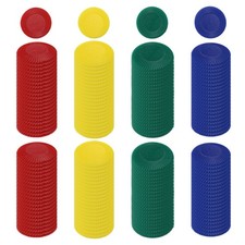 2X(400 Stück Kunststoff Poker Chips Spielchips 4 Farben Zählerkarte für Spiel6197