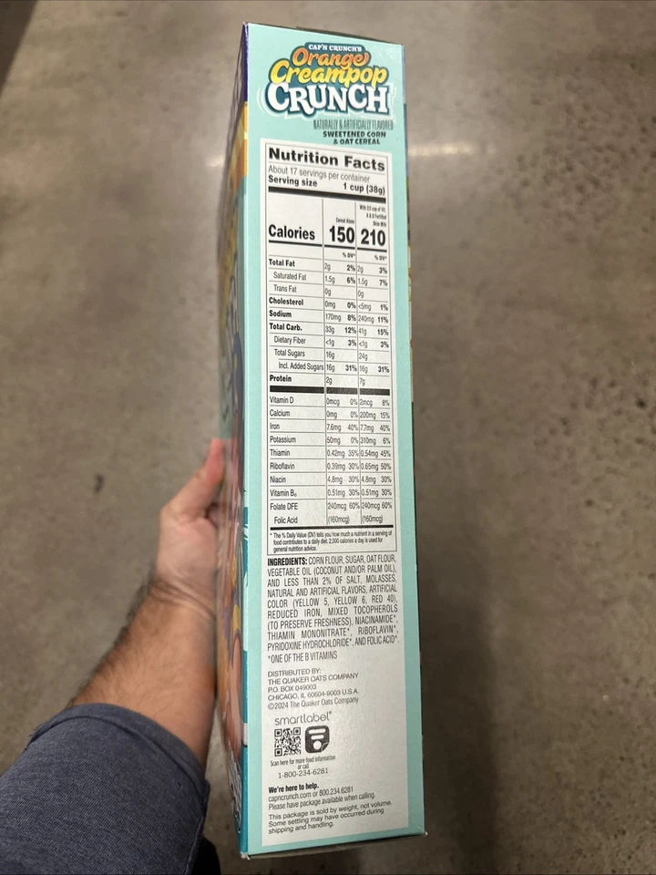 Cap’N Crunch Orange Creampop - Image 3 of 4