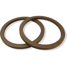 12" Mdf Wood Speaker Spacer Rings Pipeman'S Installation Solution