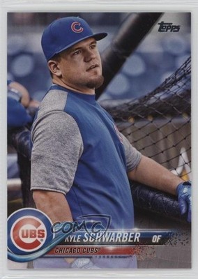 2018 Topps Photo Variation SP (Warmup Shirt) Kyle Schwarber #225 1dm4