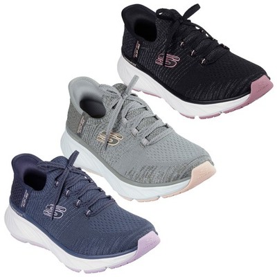 Skechers Damen Slipper Sneaker Memory Foam Edgeride Impression Schuhe Comfort