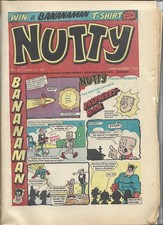 12 VINTAGE NUTTY COMICS No 61 - 72 1981 ALL IN GOOD CONDITION