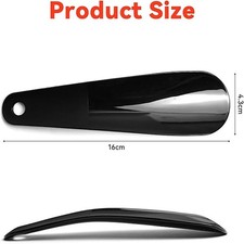 Small Plastic Shoe Horn Travel Accessory fits for Elderly, Kids Everyday Use