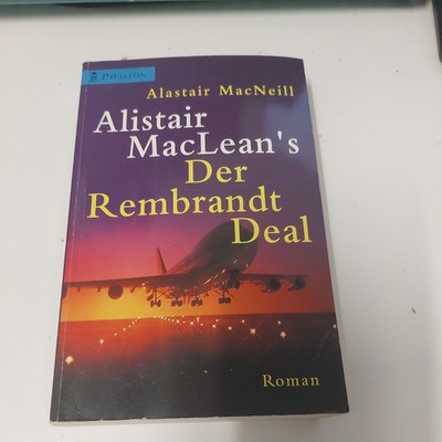 Alistair MacLean's Der Rembrandt-Deal von Alastair MacNeill (TB) EINMAL GELESEN!
