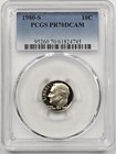 1980-S Roosevelt Dime PR70 DCAM PCGS — photo 1