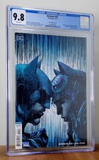 Batman #50 Lee Variant (2018) CGC 9.8 WPs, Key Comic Batman and Catwoman Wedding
