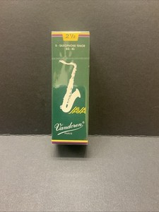 Vandoren SR2725 Bb Tenor Sax JAVA Reeds Strength 2.5