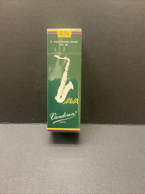Vandoren SR2725 Bb Tenor Sax JAVA Reeds Strength 2.5