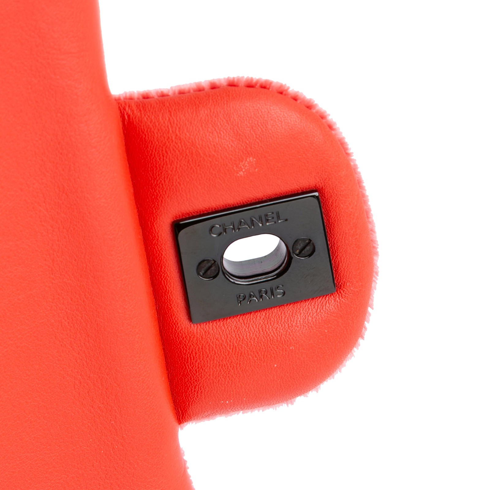 Authenticated Chanel Medium Classic Velvet Double… - image 7