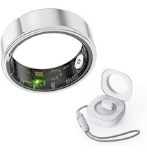 LICNPHLL Ultra-Thin Smart Ring for Men and Women, Smart Ring Health Tracker Sz8