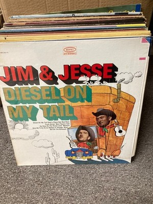 JIM & JESSIE DIESEL ON MY TAIL, VINYL LP, BN26314, VG+