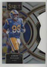 2023 Panini Select Premier Level Silver Prizm Die-Cut Aaron Donald #113 5w0