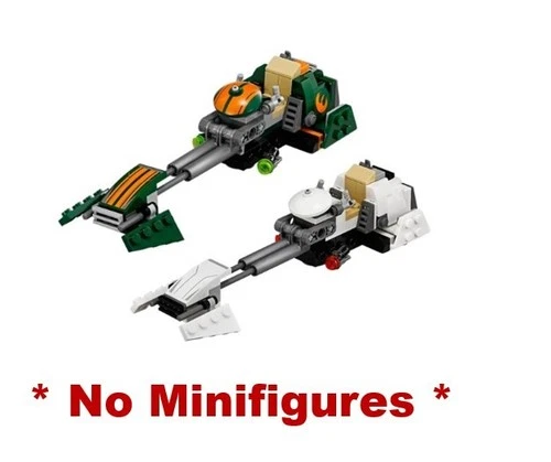 LEGO Star Wars 75090 Ezra's Speeder Bike w/Instructions, No Box, *NO MINIFIGURES