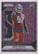 2016 Panini Prizm Rookie Purple Scope Prizm 45/99 Noah Spence #255 9pd