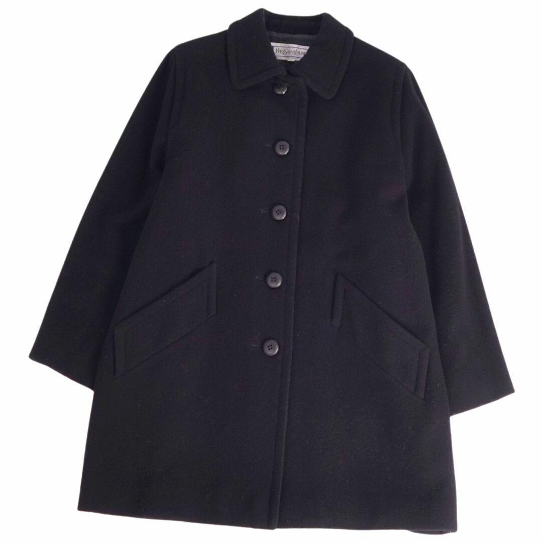 Cappotto vintage Yves Saint Laurent lungo lana capospalla donna 9A3 (M) usato0