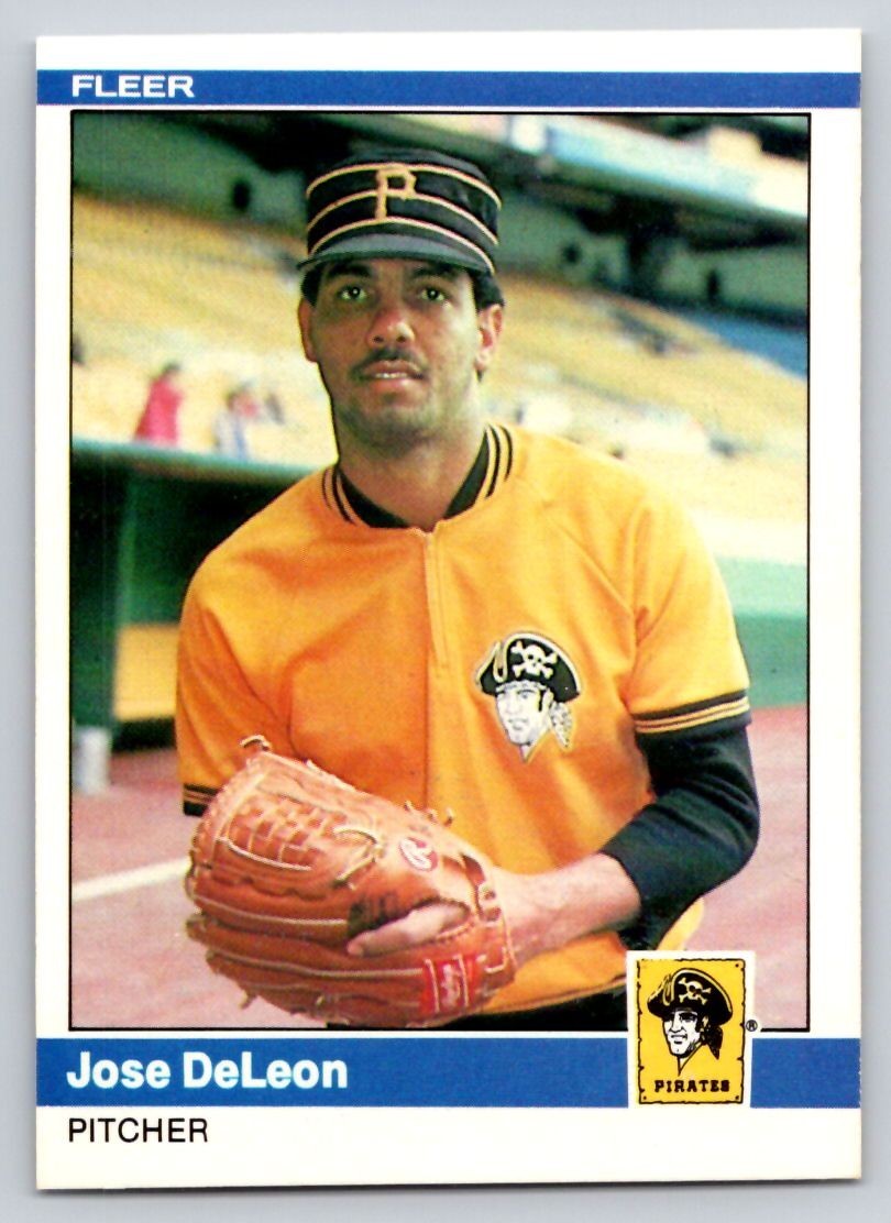 1984 Fleer - Jose DeLeon #248 (RC) - *Near Mint*