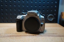 S Canon EOS Digital Rebel XT 8MP DSLR Camera Body Silver DS126071
