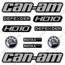 Fits Can-Am Commander HD10 Decal Kit UTV - GREY- 7 YEAR OUTDOOR 3M VINYL!