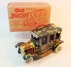 1950's Marx Toys Tin Wind-up Old Jalopy Tinplate w/ Or. Box
