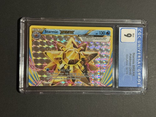 Starmie BREAK graded CGC 9 for sale on eBay