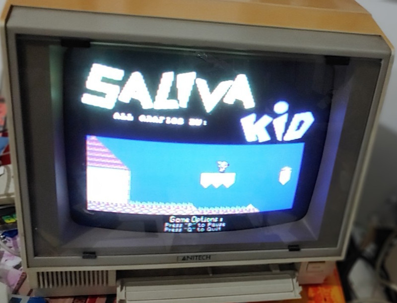 Logitech 6402 (Color Monitor + Video Cable) Commodore Amiga 64 Atari works 8-bit