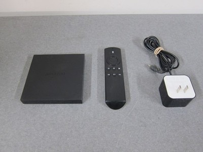 Amazon Fire TV 2nd Gen DV83YW 4K Ultra HD w/Remote & Power Adapter INCLUDED
