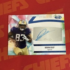 2024 SAGE Aspire #ASP-DC Devin Culp Blue Foil Tampa Bay Buccaneers RC