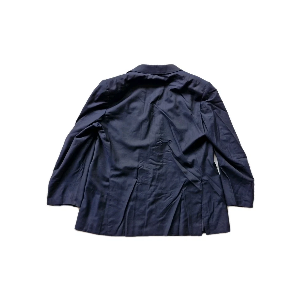Vintage Angelo Roma Mens Single Breasted Blazer Jacket Wool Navy. UK XL Short. — 第 4/4 张图片