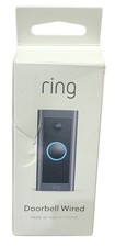 Ring Video Doorbell Wired 1080p Black 5AT3T5 New Sealed