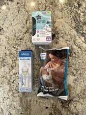 Set Of 3 NEW Baby Bottles Dr. Browns, Phillips  Tommee Tippee FAST SHIPPING