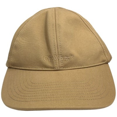 Off-White Monotone Logo Baseball Cap Beige